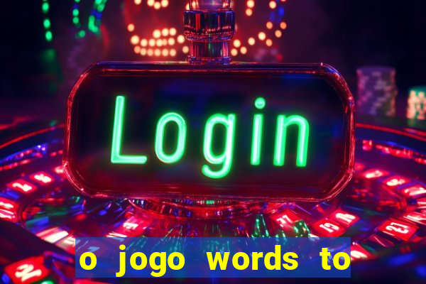 o jogo words to win paga mesmo